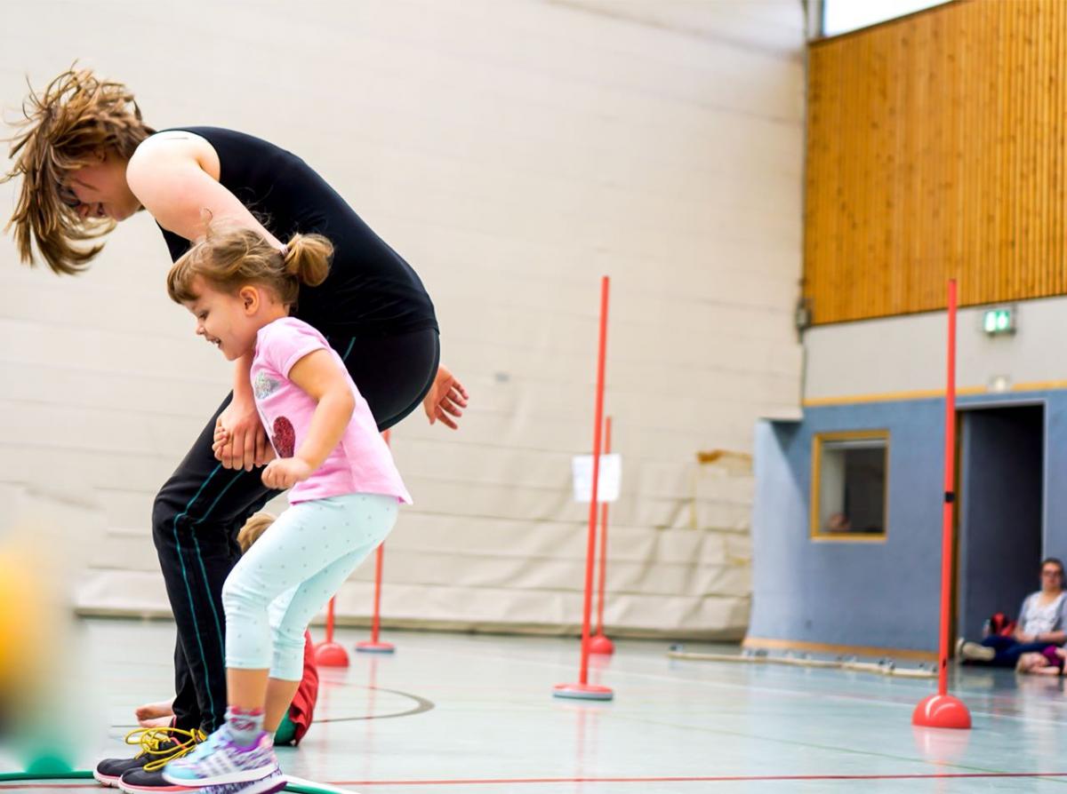 Sportwoche für Kindergarten